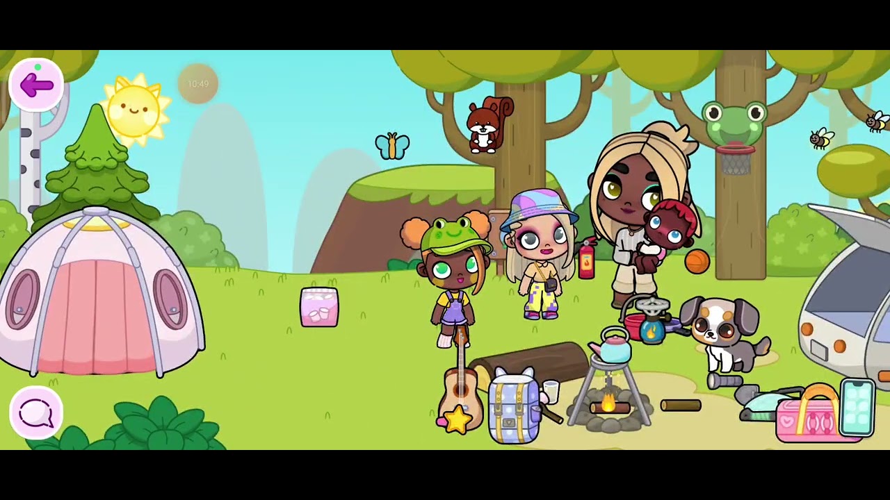 Катя поехала на пикник.🧺Игра Avatar World 🌍