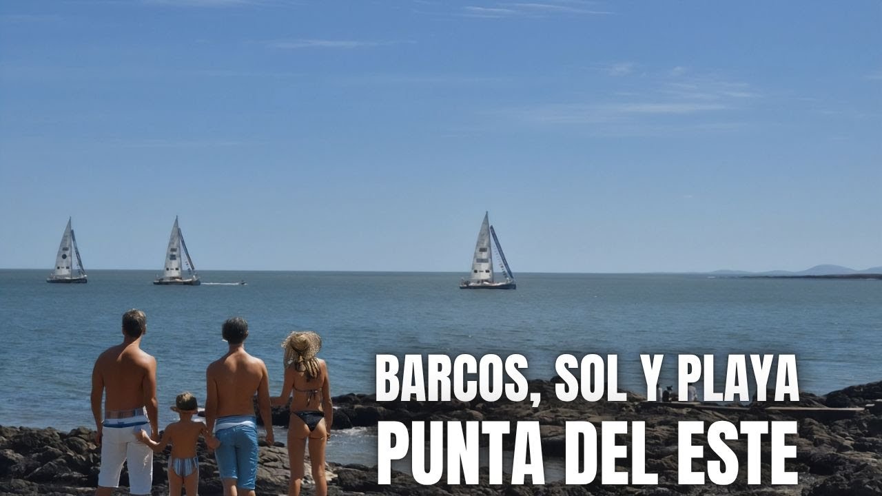 ¡Todavía es OCTUBRE y ya se vive el VERANO en Punta del Este con la Clipper Race! 🚤☀️