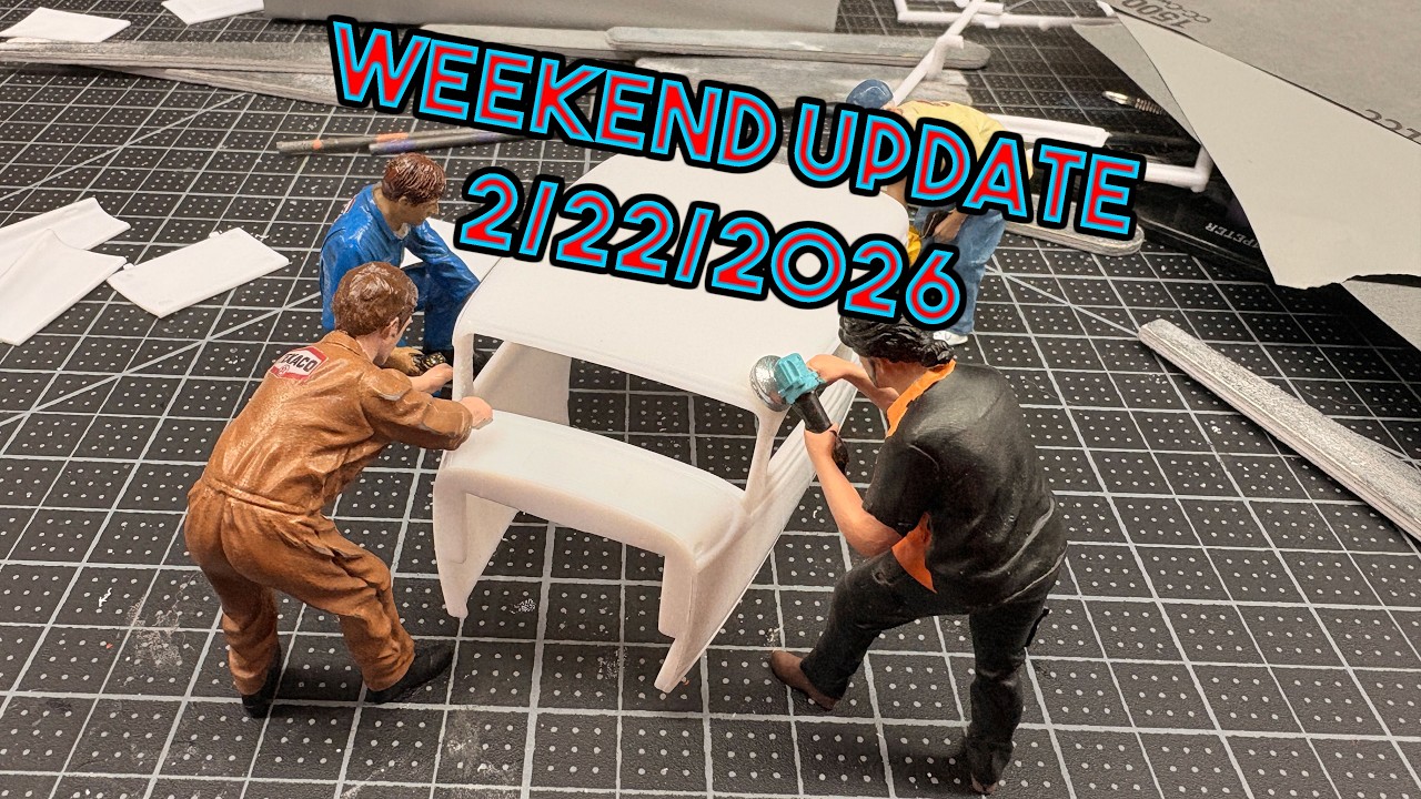 Weekend update February 22 2026, Chopping the 32 Ford Tudor, Merch, and more.