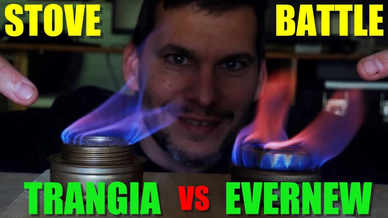 Trangia Spirit Burner vs Evernew Titanium Alcohol Stove