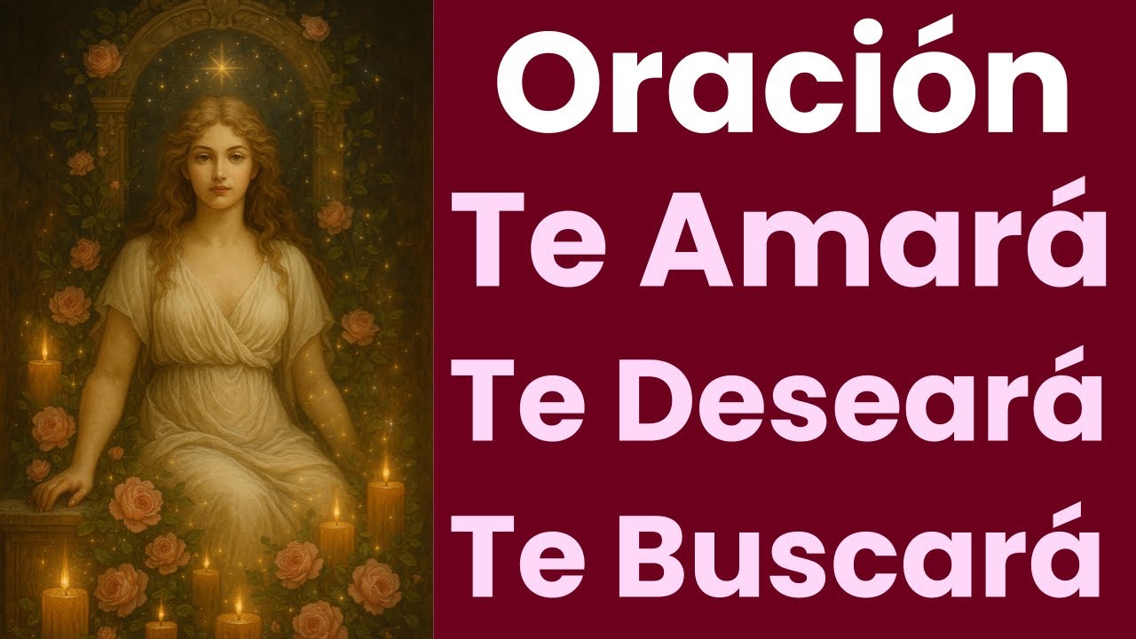 DESPIERTA SU AMOR y DESEO POR TI 🔥 ORACIÓN a AFRODITA