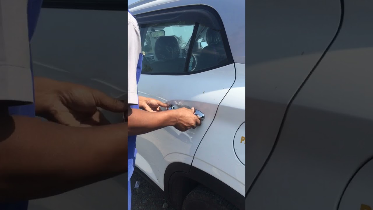 Door Chrome Handle Hyundai Creta 2020 Base Model| #shorts #reels #creta2020 #creta2021  #Cretalovers
