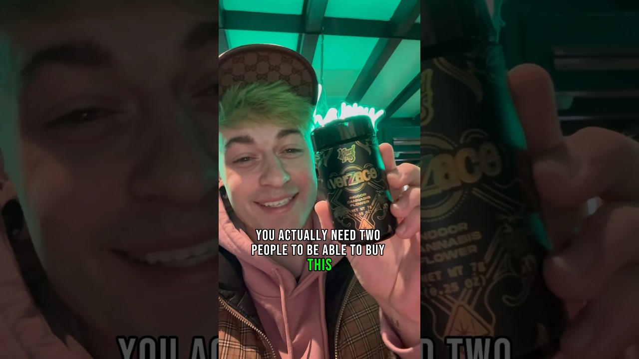 Buying the most expensive thing in any coffeeshop in Amsterdam
