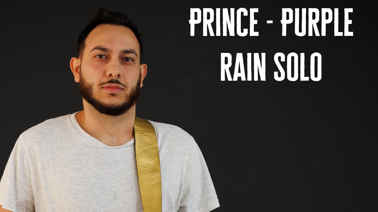Prince - Purple Rain #guitarsolo #guitarimpro