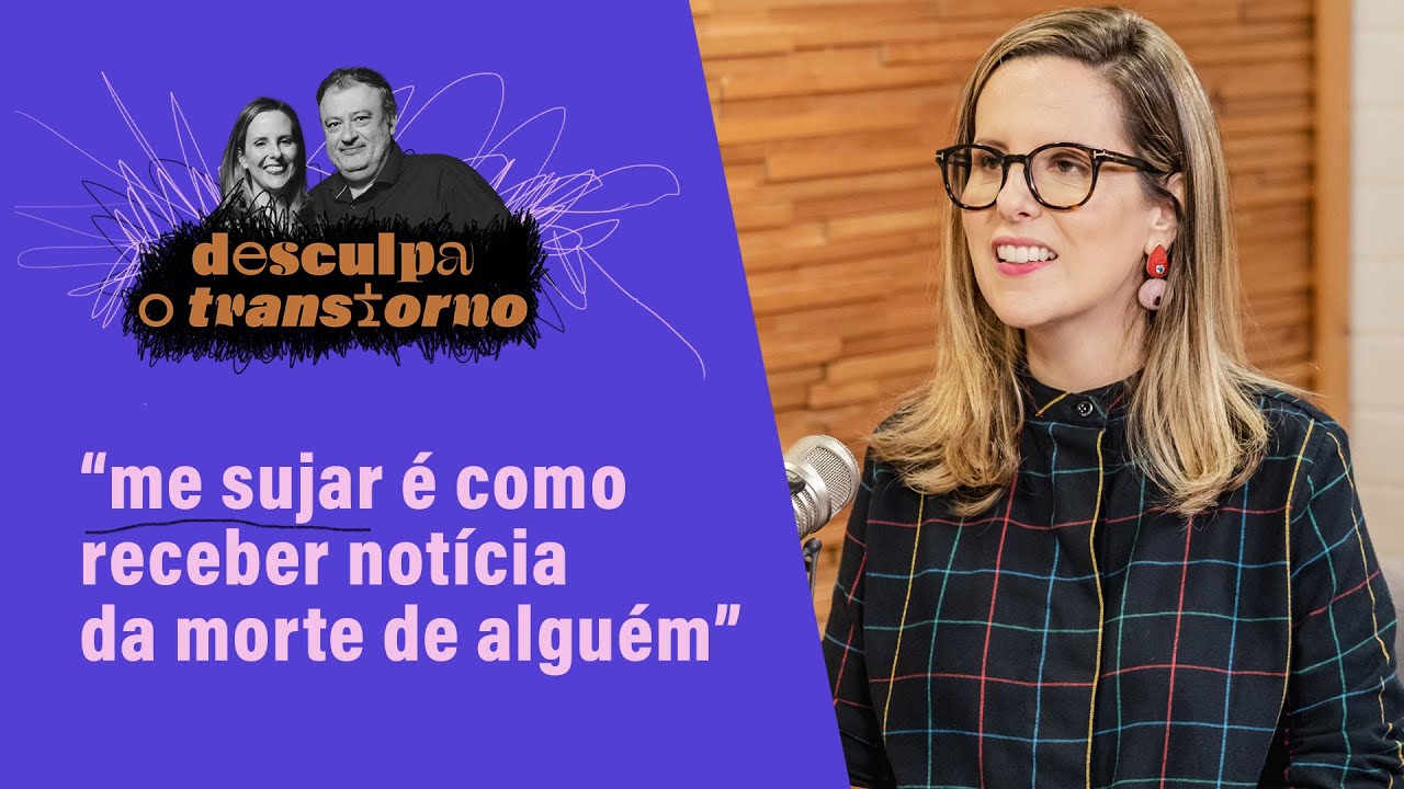 'Se sujo minha roupa meu humor muda. Se estiver jantando, não consigo mais comer, perco a fome'
