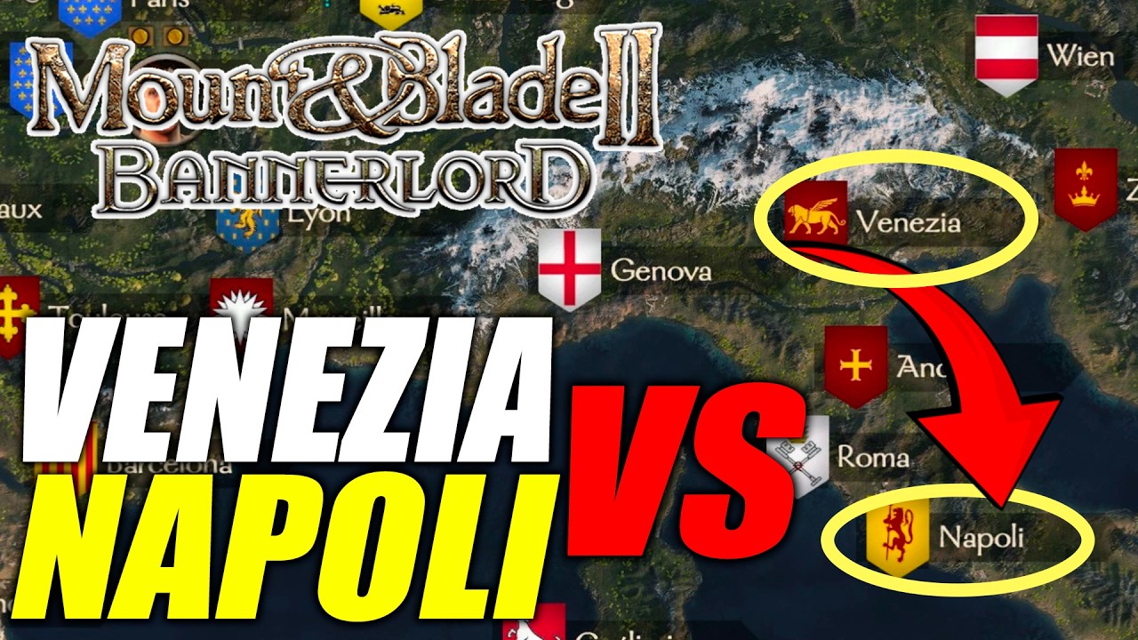 VENEZIA VS NAPOLI | 1100 EMPIRES OF EUROPE DI MOUNT AND BLADE BANNERLORD