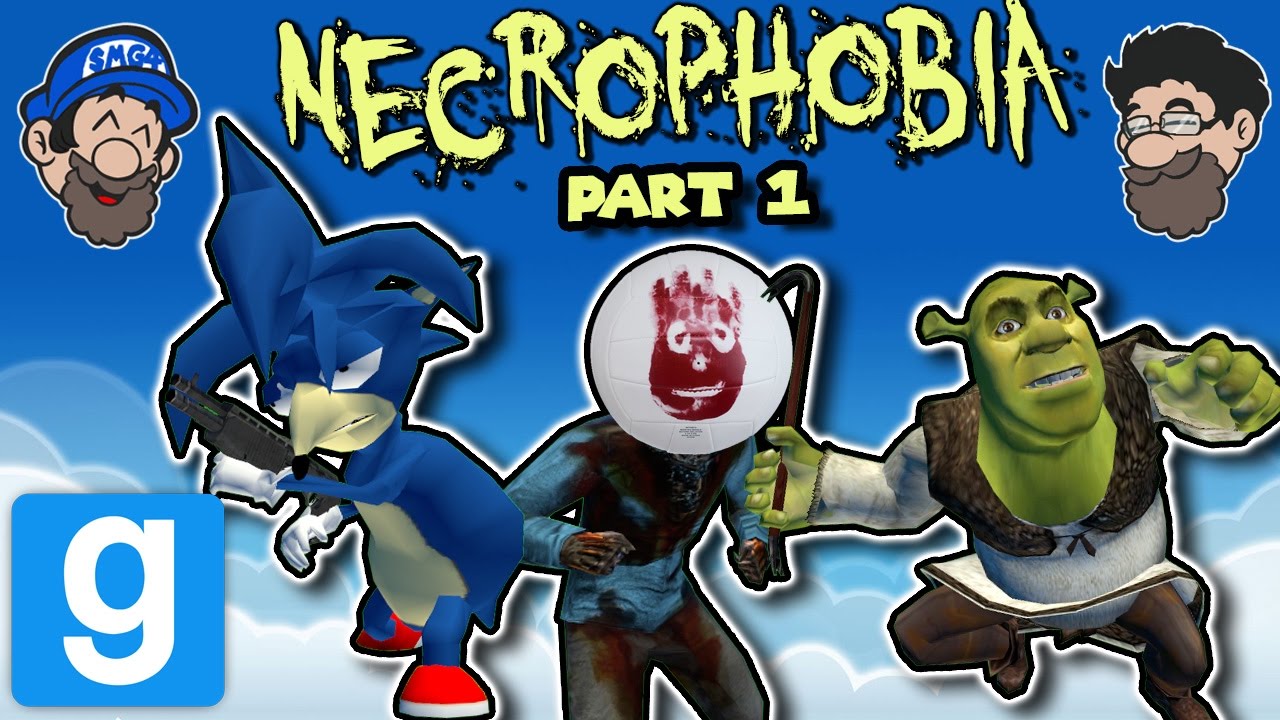 БУДЕТ!!! || Карта ужасов Gmod: НЕКРОФОБИЯ || ЧАСТЬ 1 || БРАТЬЯ БРАТЬЯ ХОДЯТ