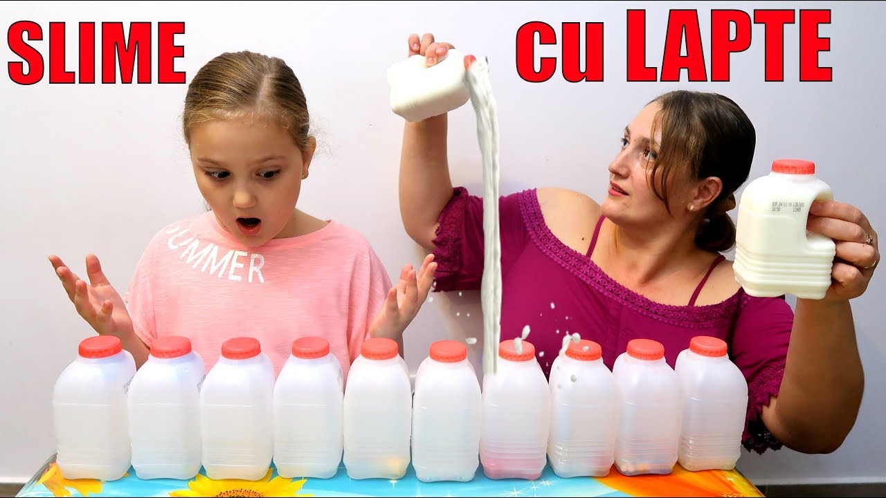 NU Alege LAPTE Slime Challenge | Don't Choose Milk Slime Challenge | Will It Slime?