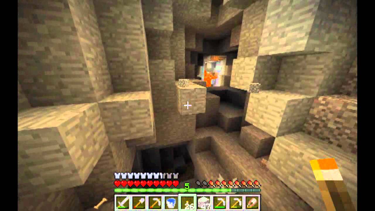 Minecraft co-op! Simonas Ir Darius deginančiame karštyje! 6 dalis