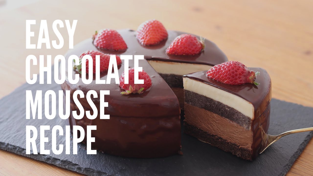 Chocolate Mousse Cake｜Yamete Senpai Cooking Channel