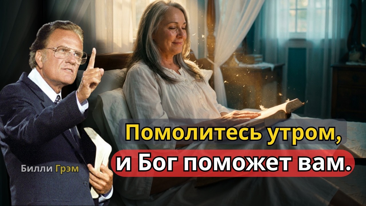 Молитесь так каждое утро, и Бог сдвинет небеса ради вас | Билли Грэм