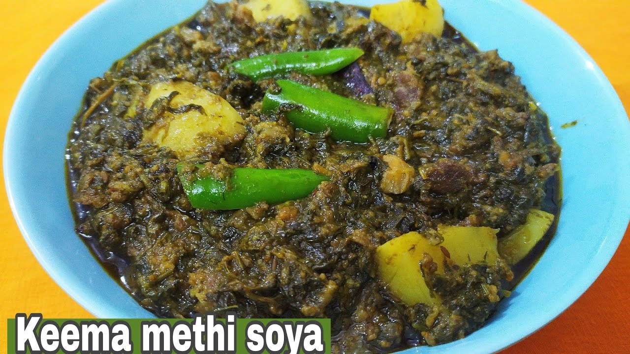Keema Soya Methi/Winter special Very delicious Easy Healthy recipe ❤️ By zaika e lucknow ❤️