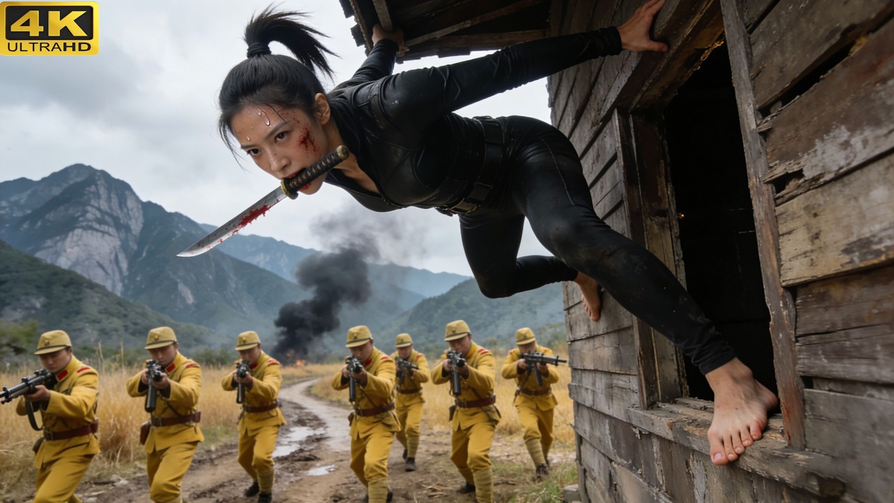 ⚔️【2026最新抗日神劇】日軍挑釁街頭姑娘，怎料她是功夫高手，瞬間秒殺⚔️ Kungfu丨Action丨功夫丨抗日丨動作丨Chinesedrama丨中國電視劇丨中国功夫丨枪战丨Tai  Chi
