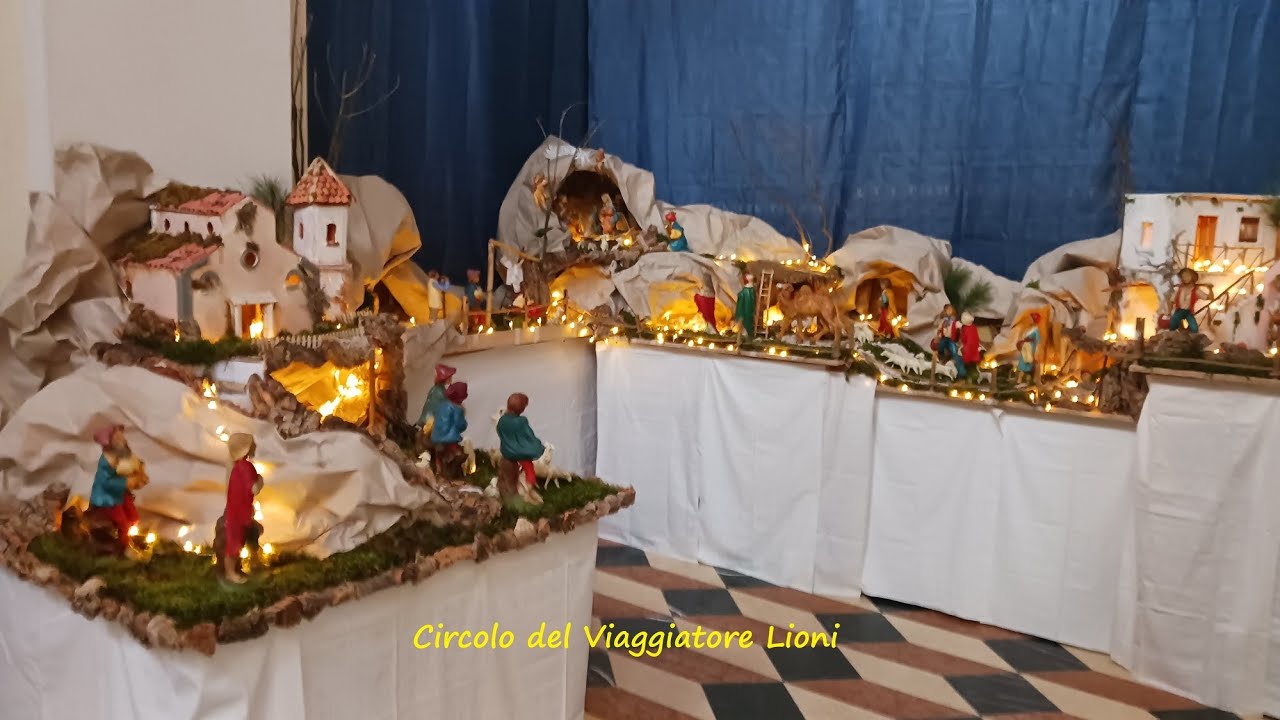 Lioni (Avellino) - il Presepe della Chiesa Madre - dicembre 2025 -
