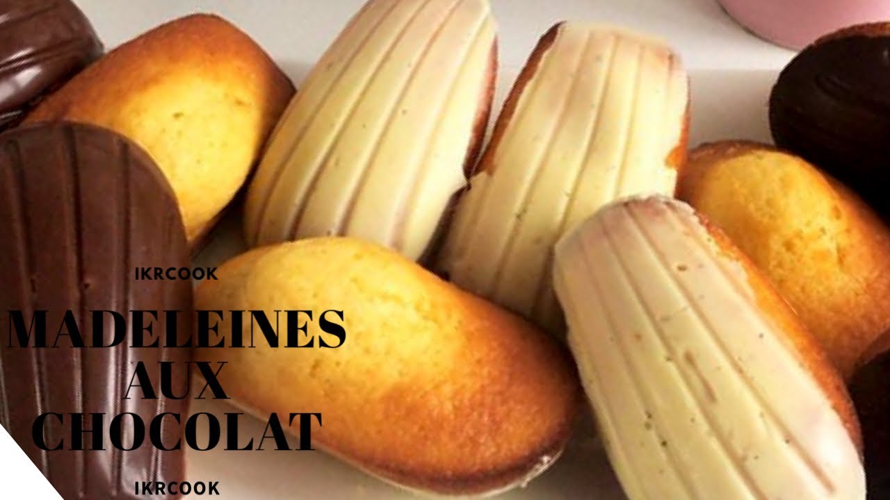 MADELEINES COQUES 3 CHOCOLATS
