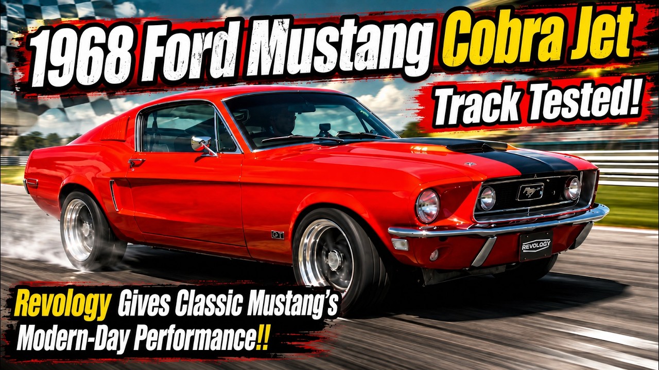 Revology 1968 Mustang Fastback Cobra Jet Road Test and Factory Tour