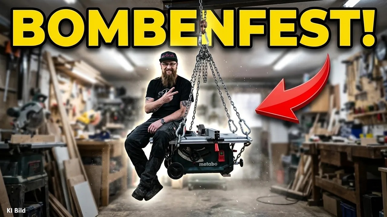 WARUM habe ich DAS an der Werkbank und der Metabo Tischkreissäge nicht schon früher gemacht?!
