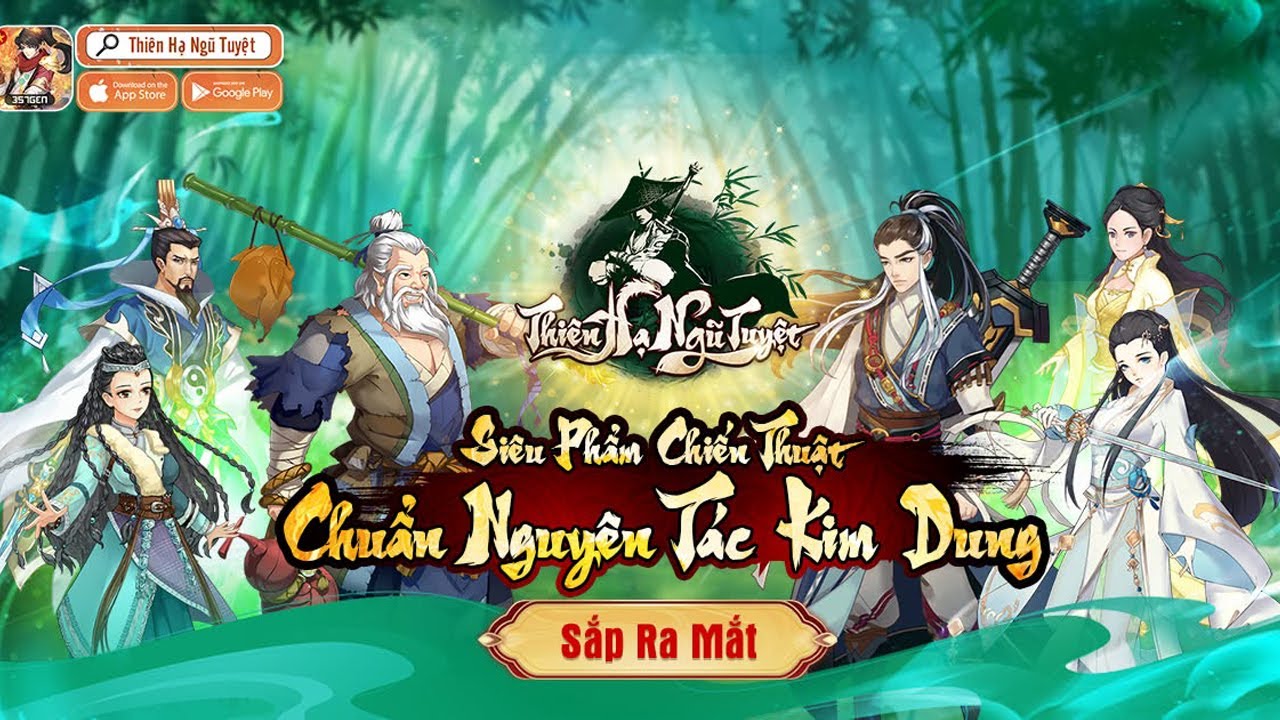 Thien Ha Ngu Tuyet, a martial arts game themed after Kim Dung, is about to be released in Vietnam.