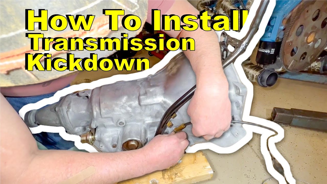 How to Install Turbo 350 Kickdown Cable | The Yell Camino