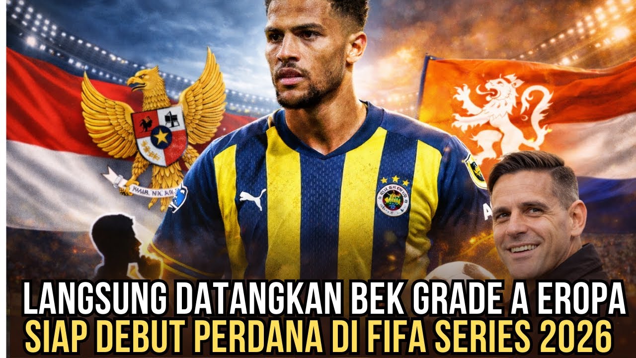 BIKIN GEGER !! Bek Elite Fenerbahce Berdarah Indonesia Siap Perkuat Garuda Di Piala AFF 2026