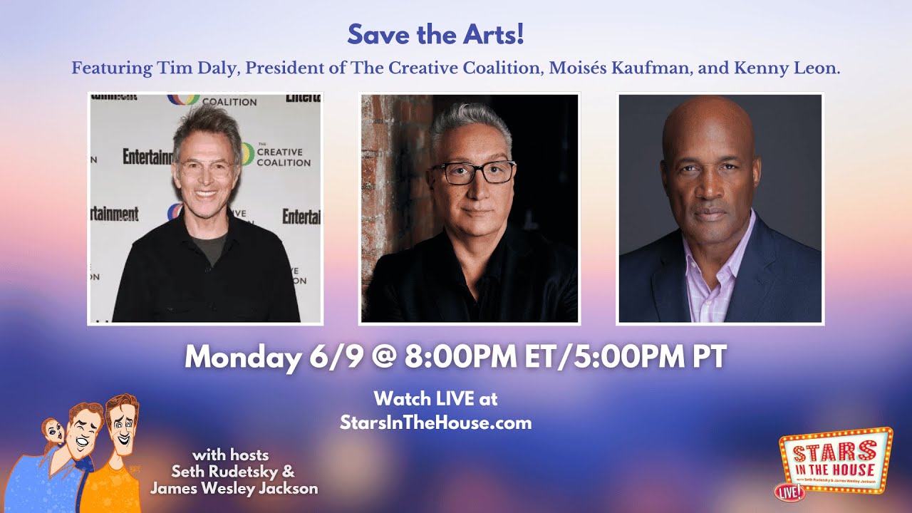 Save the Arts! | Monday 6/9 @ 8 PM ET/ 5 PM PT