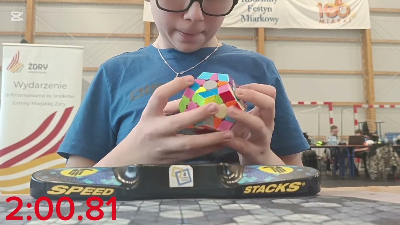 Megaminx 2:00.81 Single | Żory Open 2026