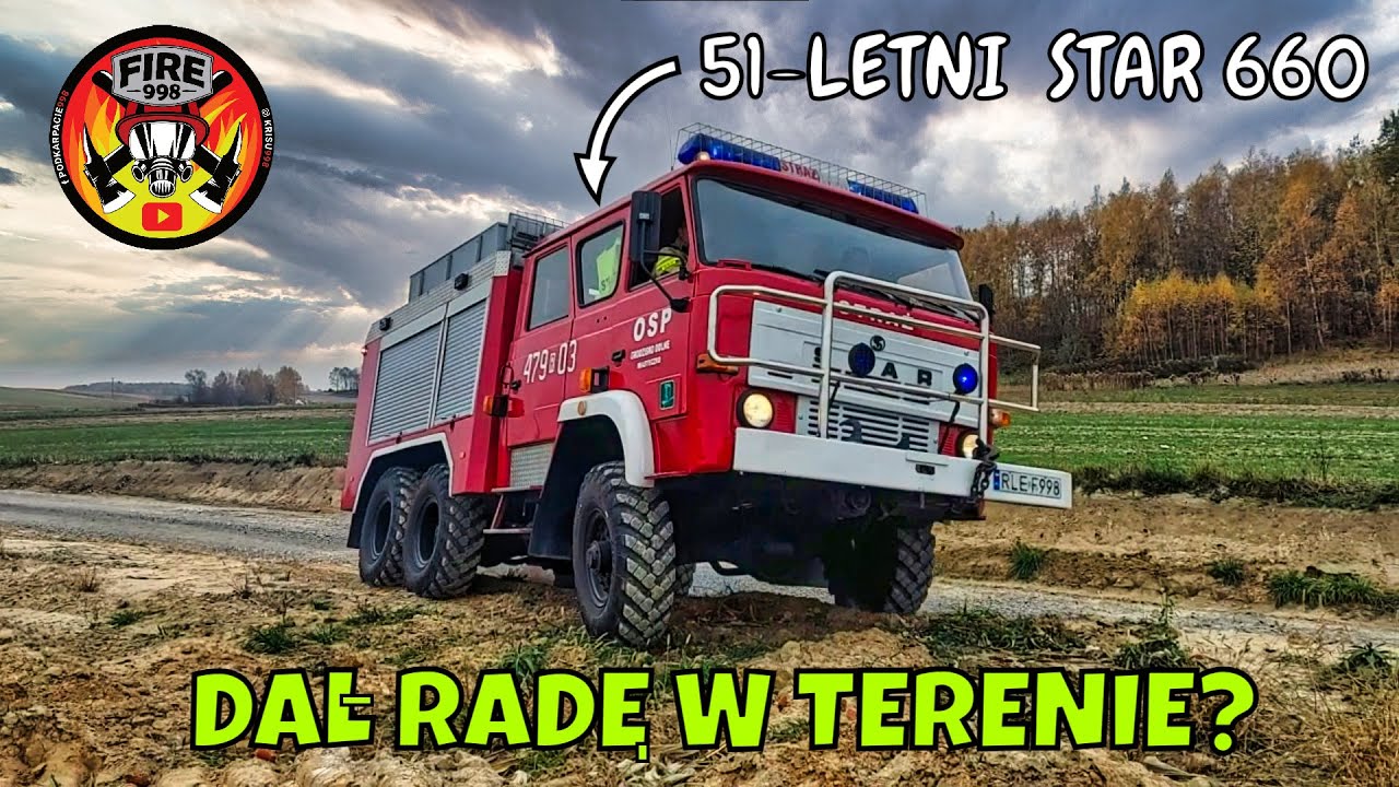 51 LETNI STAR 660 W TERENIE, DAŁ RADĘ? OSP GRODZISKO DOLNE MIASTO