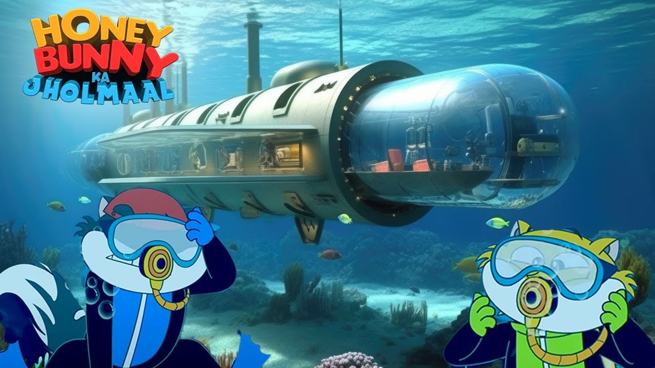 Honey Bunny को मिला समुद्र की गहराई में छुपा रहस्यमयी जहाज | Honey Bunny Gags In Hindi | YO Kids