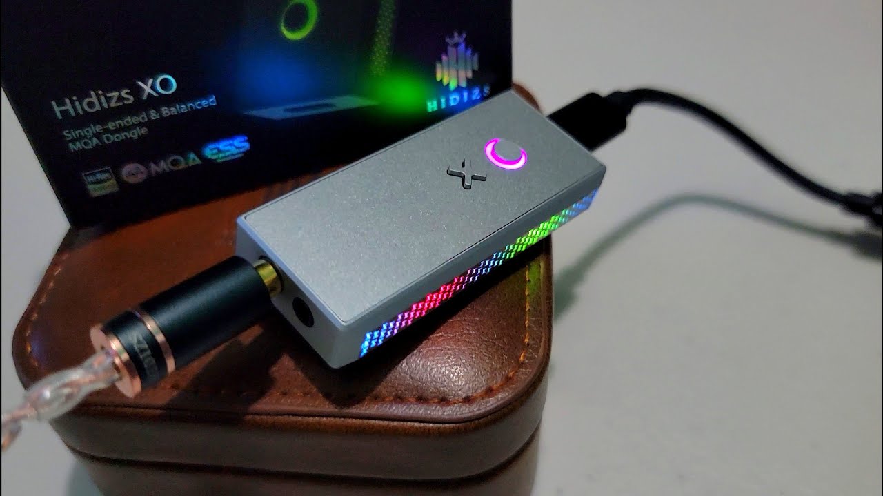 🎵  Dongle DAC Hidizs XO, практичный, элегантный и компактный🔥🎧