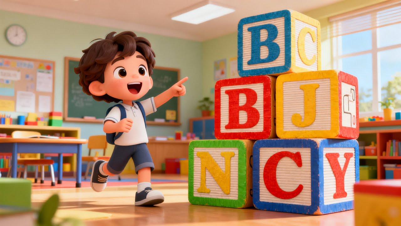 ABC Song for Kids | A for Apple, B for Ball | Alphabet Sing Along A to Z
