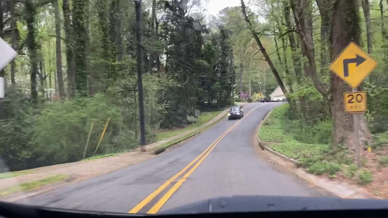 Drive With Me #5 - Beautiful Streets of Marietta, GA - Stay At Home Order - (April 2, 2020)