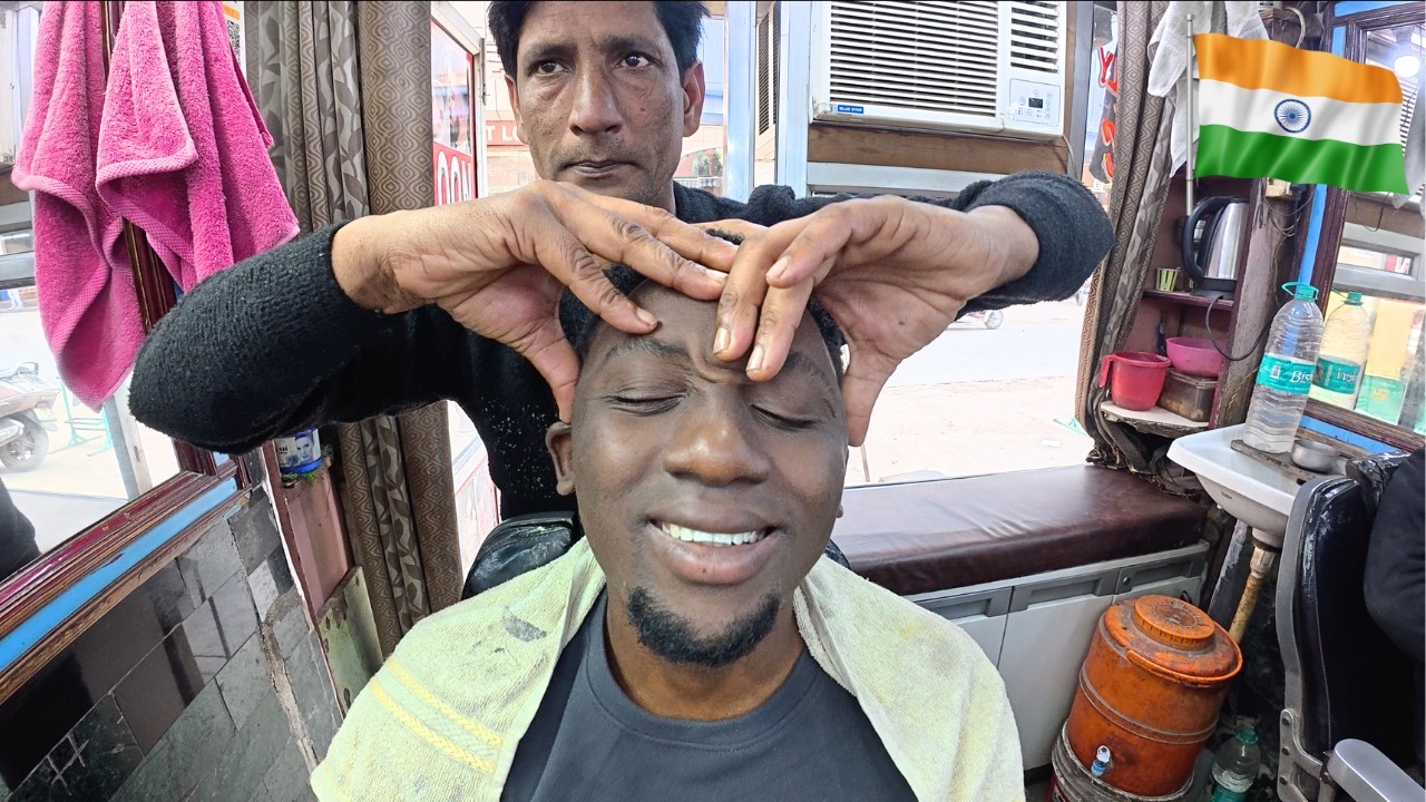 1$ Head Massage Sent Me to Another Universe 🚀👁️