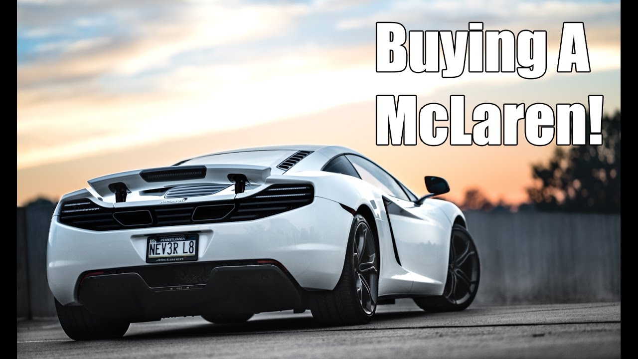 Buying A McLaren!