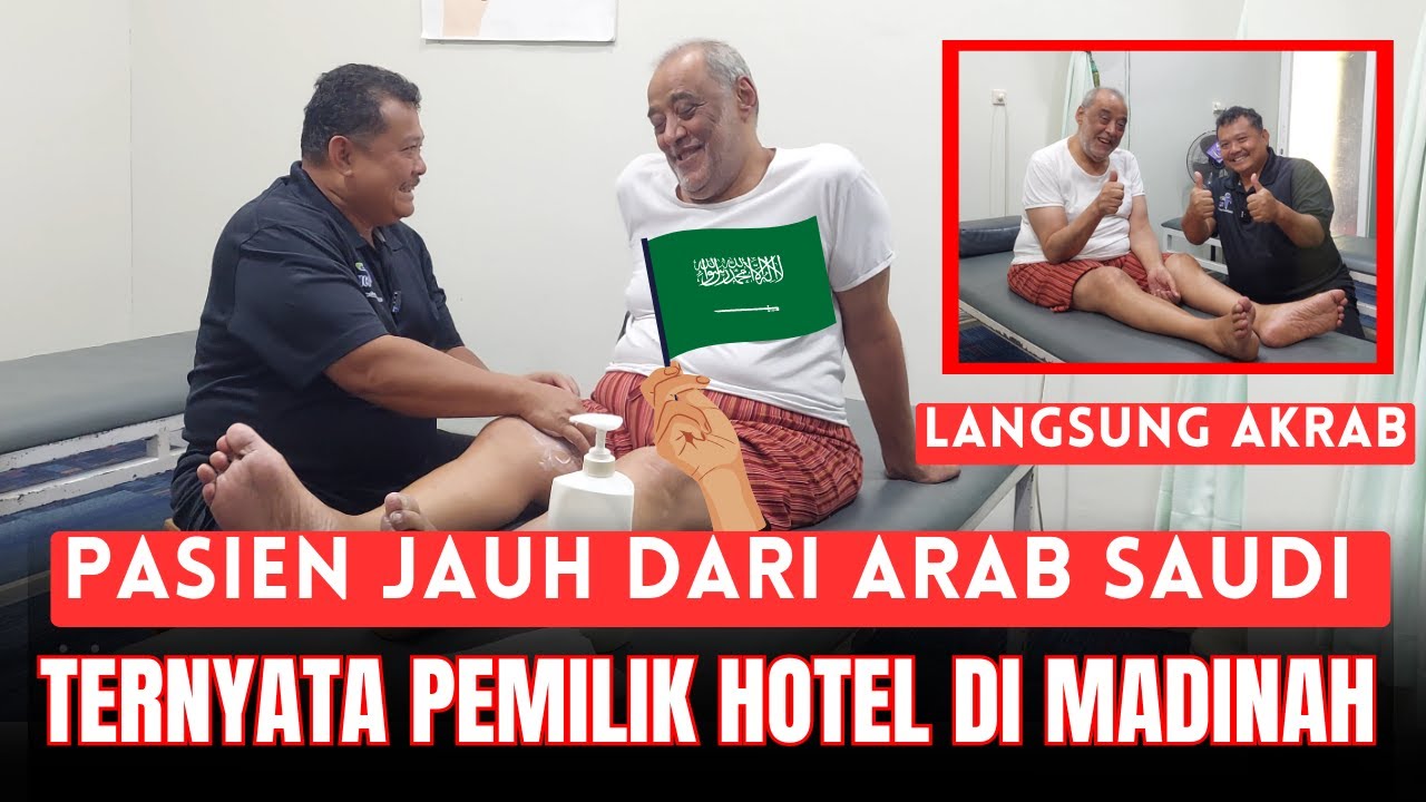 MCO ARIF - PASIEN JAUH JAUH DARI ARAB SAUDI KE MCO TERNYATA PEMILIK HOTEL DI MADINAH