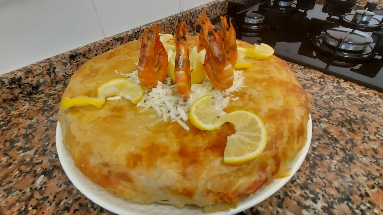 البسطيلة د الحوت وبورقة الفيلو مقرمشة ولذيذة بكل اسرار وبشرح جد مبسط بش متهرس ولا تفتت