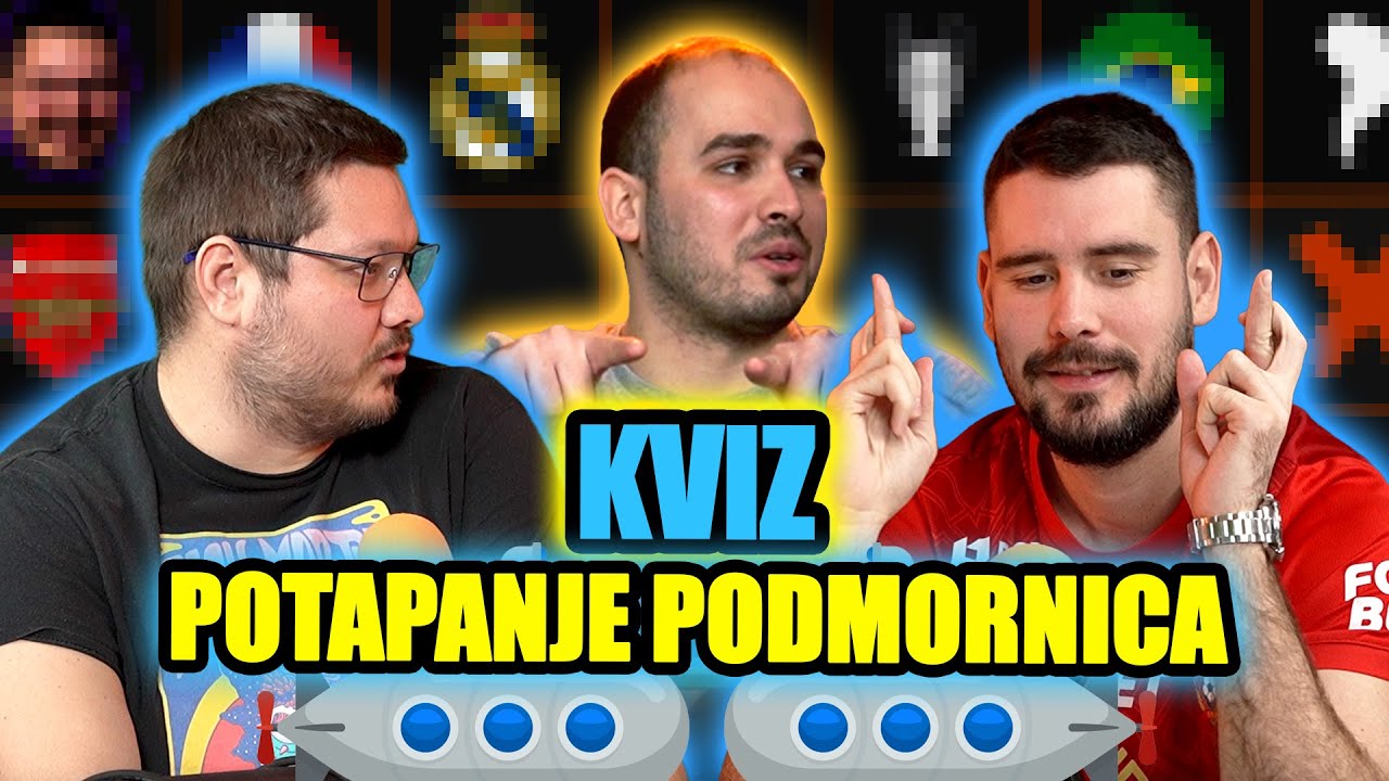 Fudbalsko POTAPANJE BRODOVA! ⚽ Pogodi igrača i POBEDI protivnika!