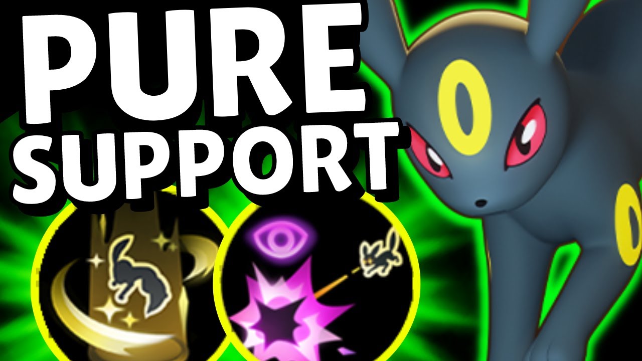 YOUR TEAMMATES WILL LOVE YOU! PURE SUPPORT UMBREON | Pokemon Unite