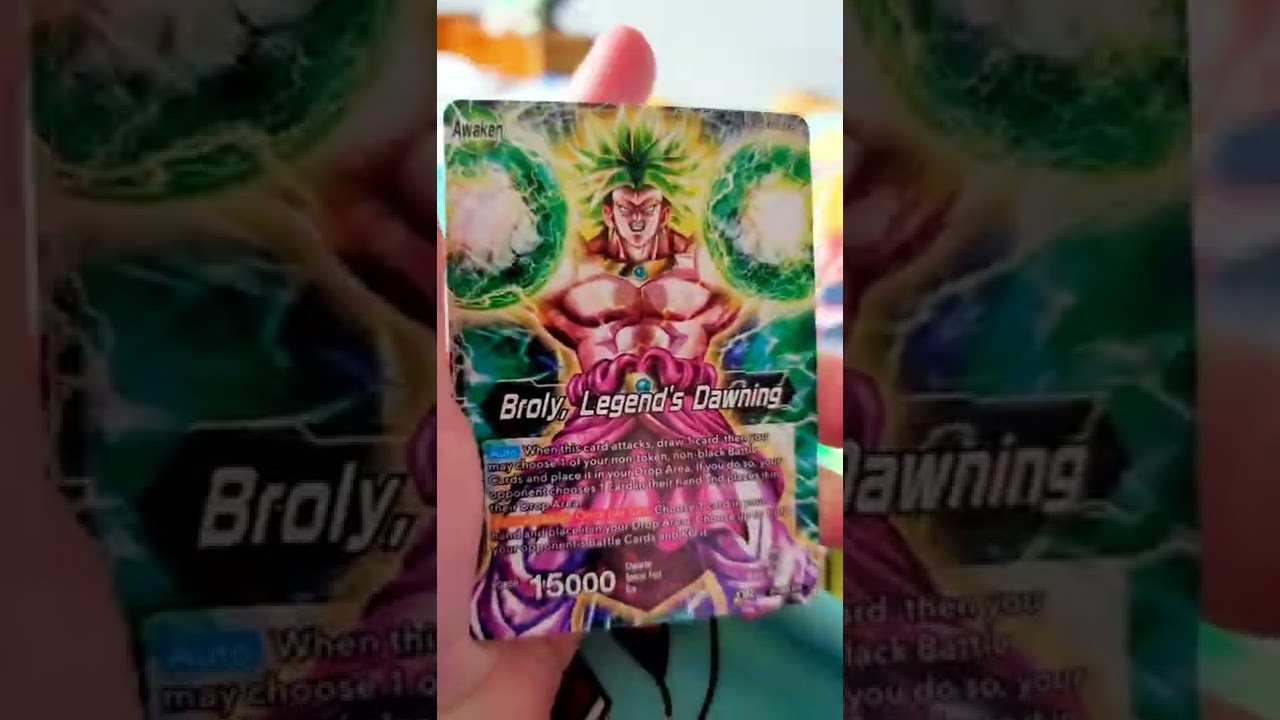 Gold Super Saiyan Goku Card! 🔥 Dragon Ball Super Card Opening! #dragonball