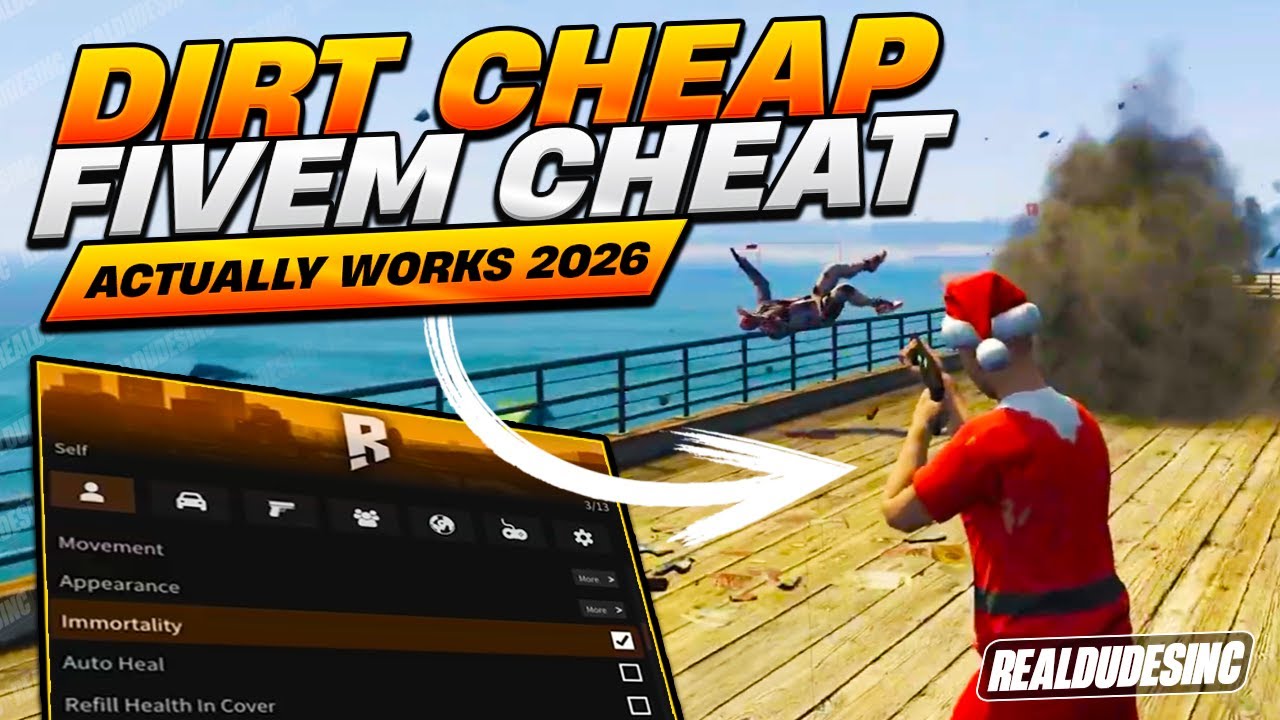 Этот чит для FiveM невероятно ДЕШЕВЫЙ — и он действительно РАБОТАЕТ (меню Rift)