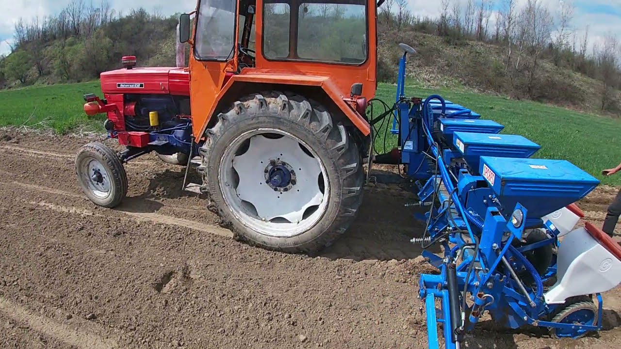 Tractor-vlog-u650+Noua Semănătoarea SPC6FS-La semănat porumbul din 2021 ep1