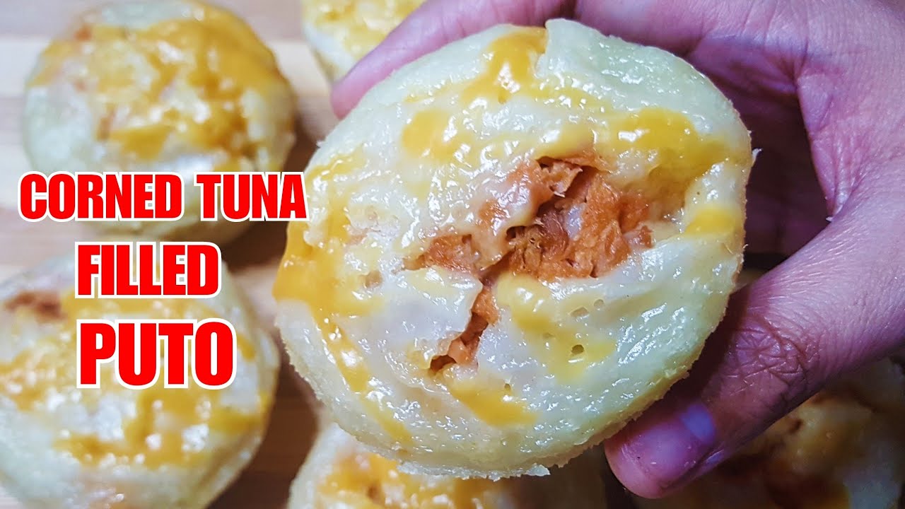 CORNED TUNA  PUTO 💓 | How to make Puto with Tuna Filling