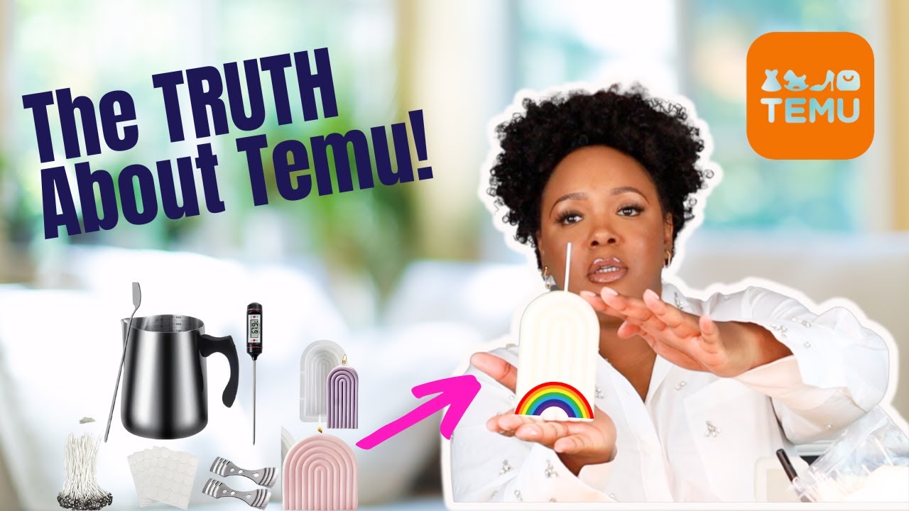 Unbelievable Candle Supplies for Under $100?! | Temu Review & Candle Mold Testing