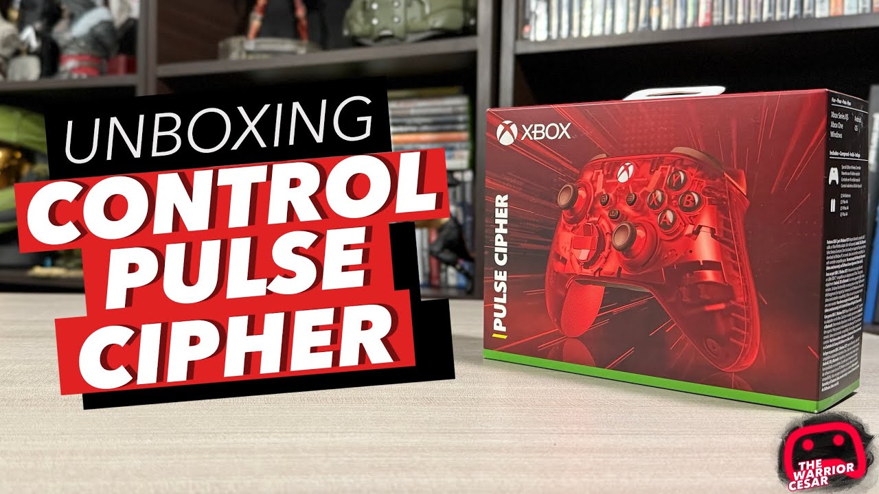 Unboxing Control Pulse Cipher para Xbox Series X-S en Español (MX)