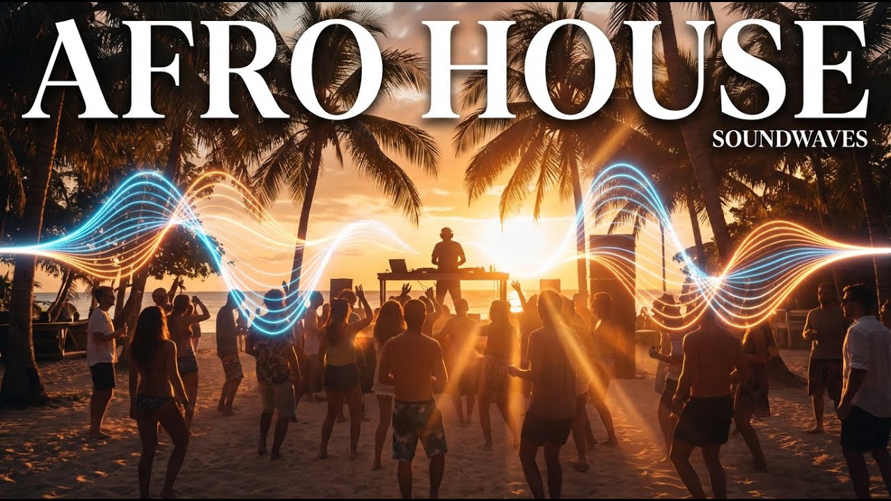 SUMMER AFRO HOUSE Sunset Mix - Sunset Focus Session 💼🌅 Deep Grooves for Work & Calm Flow