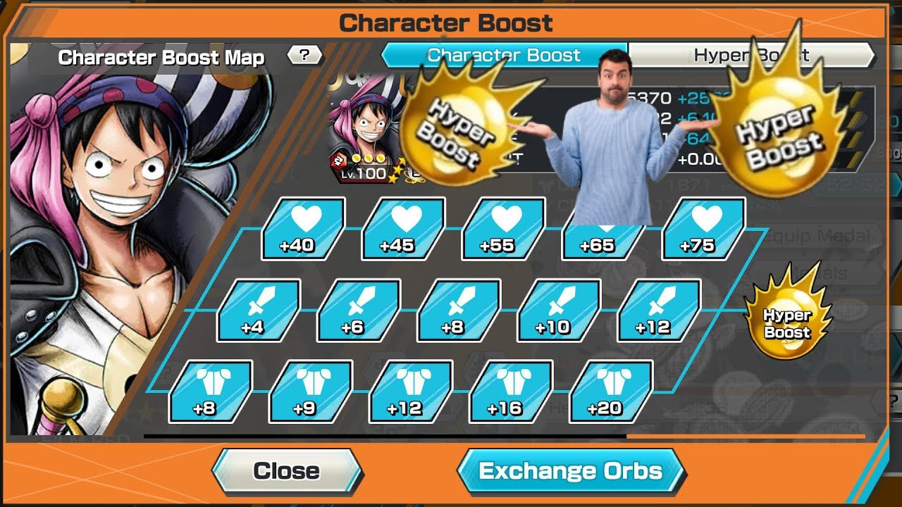 Como ter Hyper Boost no personagem.