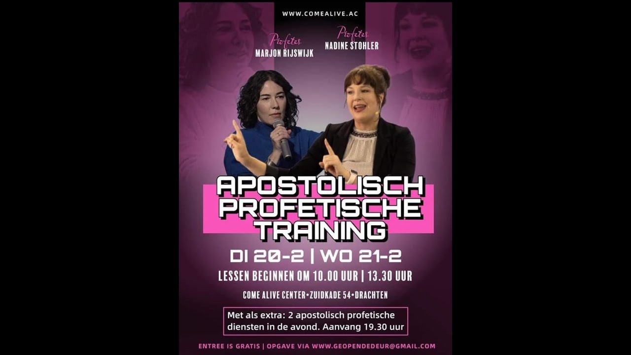 20 februari 2024 -  Apostolisch Profetische dienst - Pr. Delbert Cronister
