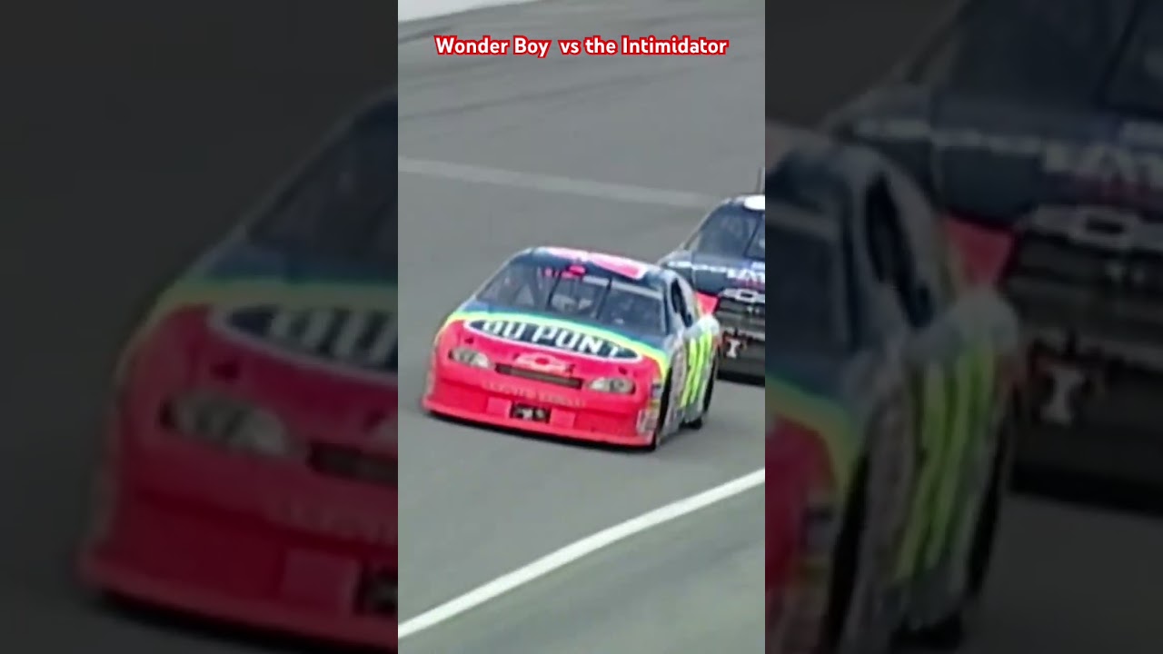 Jeff Gordon vs. Dale Earnhardt in the Daytona 500 #nascar