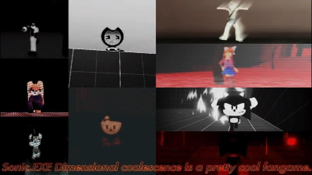 Sonic.EXE Dimensional coalescence is a pretty cool fangame. || Sonic.EXE Dimensional coalescence.