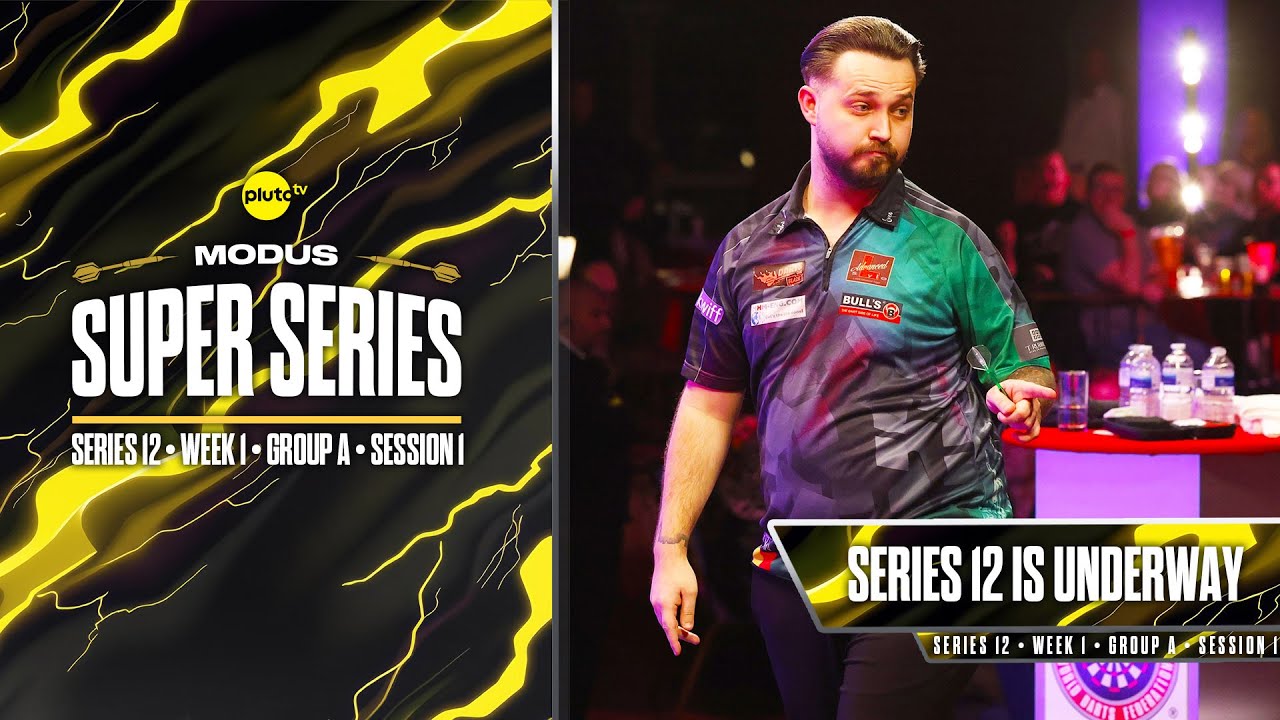SERIES 12 HITS THE GROUND RUNNING!!!🤩💥 | Darts Highlights | Week 1 Group A Session 1