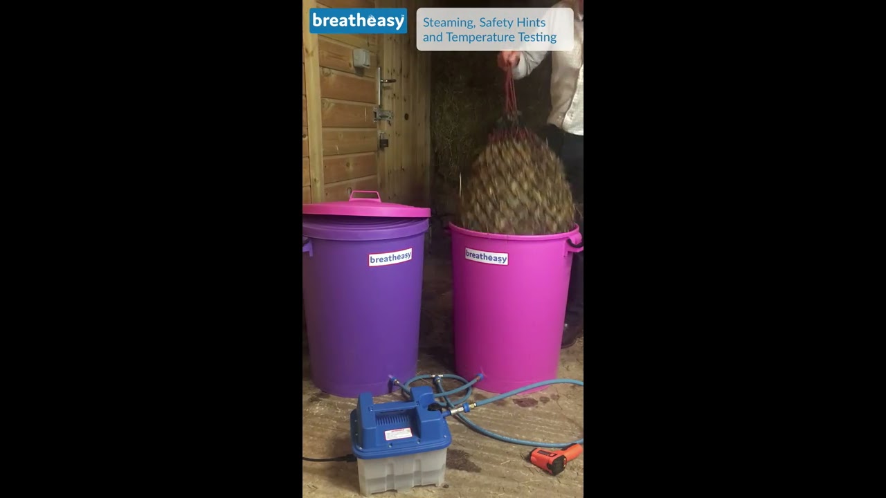 Breatheasy Filling and Running your Hay Steamer